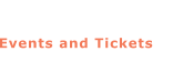 Events and Tickets
